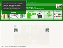 Tablet Screenshot of gftk-info.de